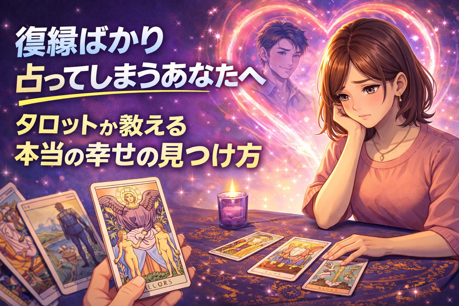 復縁ばかり占ってしまうあなたへ｜タロットが教える本当の幸せの見つけ方